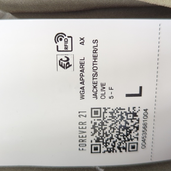 Forever 21 Notched Buttoned Blazer L - Picture 13 of 14